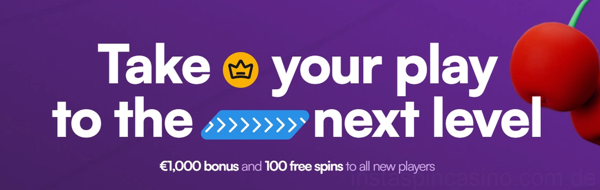 InstaSpin Casino Willkommen